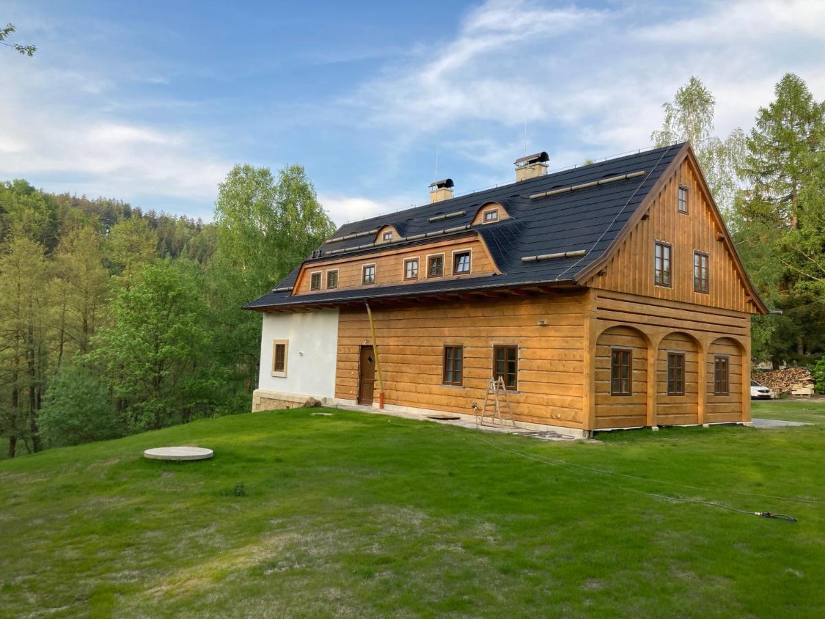 Na Jeleni Stezce Villa Chřibská Kültér fotó