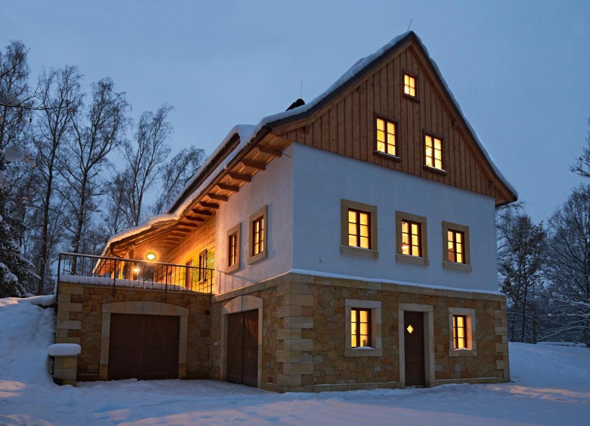 Na Jeleni Stezce Villa Chřibská Kültér fotó