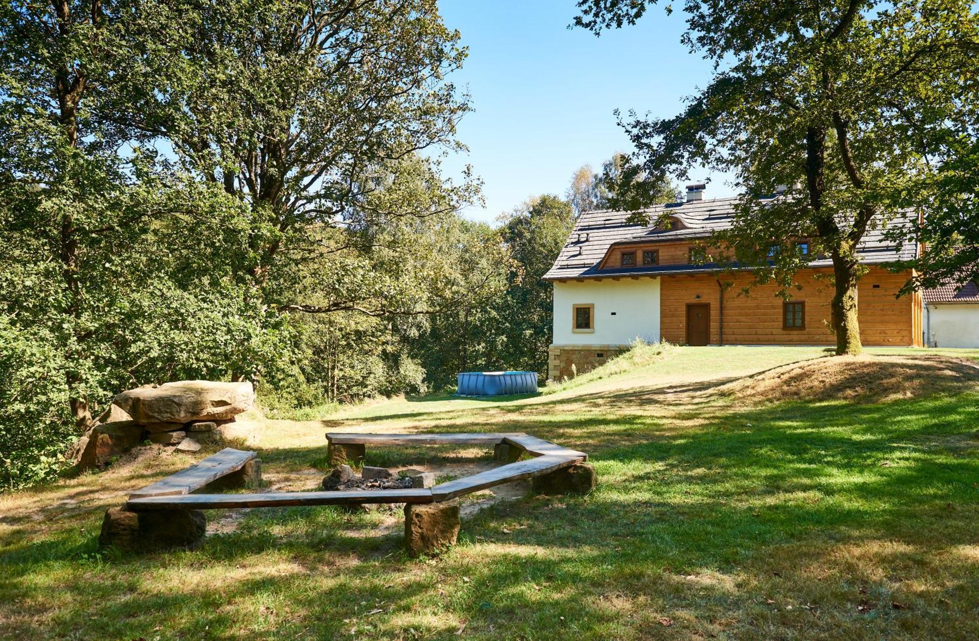 Na Jeleni Stezce Villa Chřibská Kültér fotó