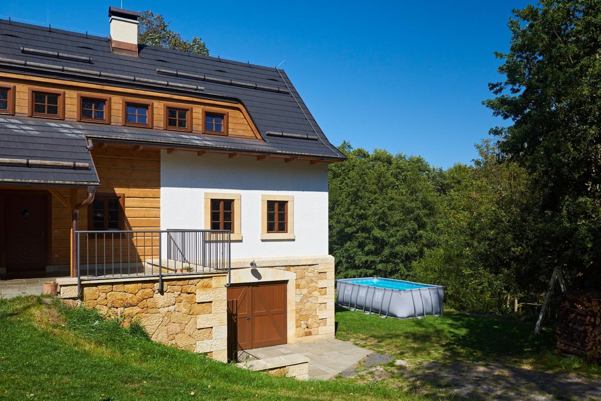 Na Jeleni Stezce Villa Chřibská Kültér fotó
