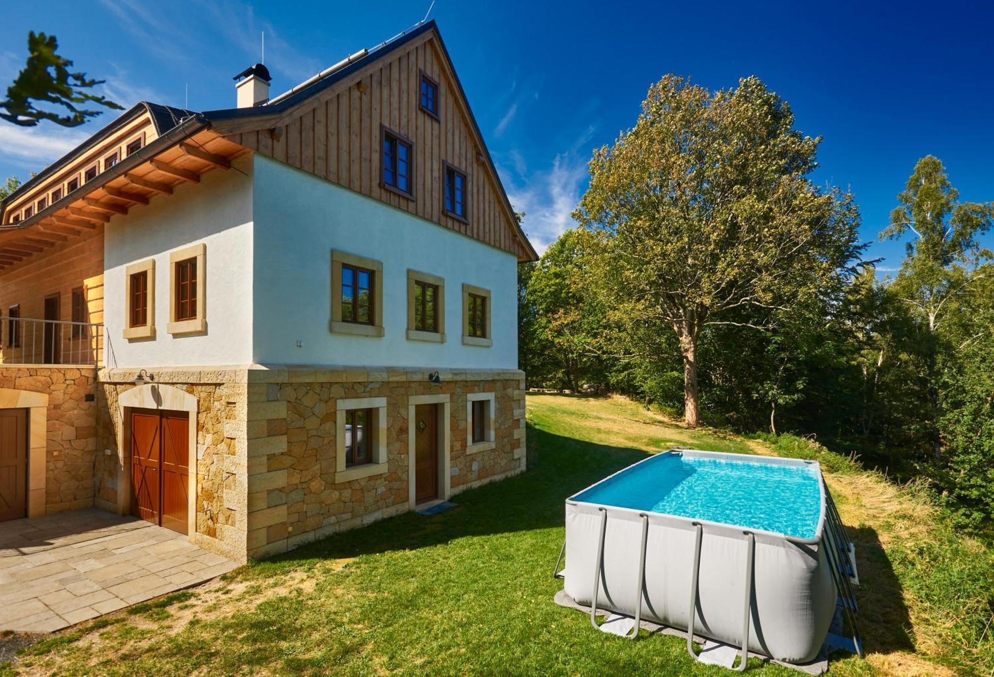 Na Jeleni Stezce Villa Chřibská Kültér fotó